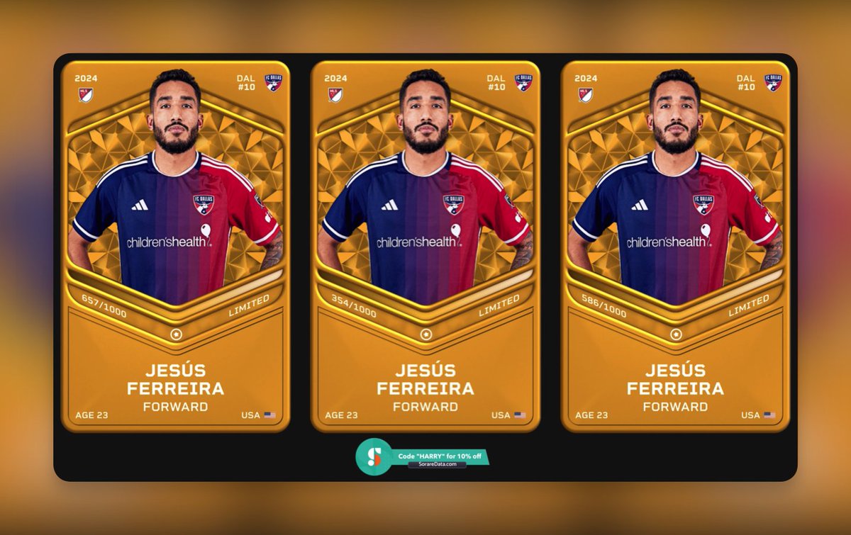 HarryTradesYT's tweet image. Merry Christmas guys ⭐️

Hope everyone is getting stuck into their pigs in blankets 🐷

Seems fitting to giveaway 3x Jesus Ferreira's 🎁

Just retweet &amp;amp; leave your #Sorare gallery name in the replies ⬇️