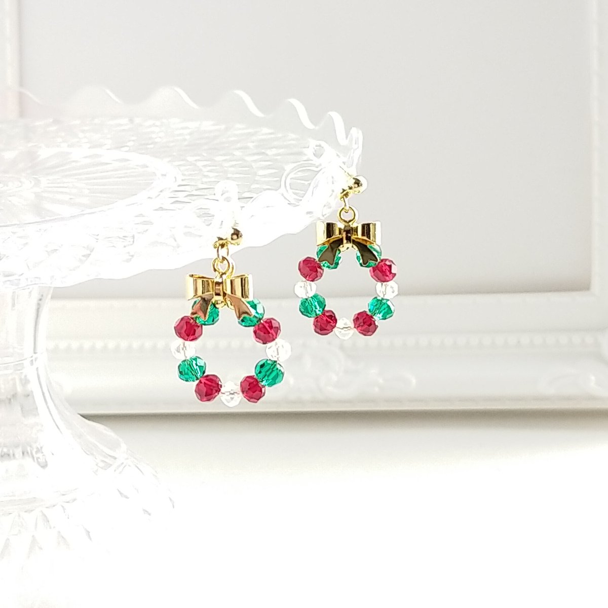 may_miii_'s tweet photo. Cozy Christmas Market Onlineは本日23:50までです🎅🎄✨
#クリスマス 限定アイテムも本日までの販売です🎀🎄
残り僅かですがよろしくお願いします(*´ω`*)
🎀minne
https://t.co/VbcTzeHj9a
🎀ラクマ
https://t.co/fjQgjsdg8G
#CCMpict #CCMpict_告知 #ハンドメイドアクセサリー https://t.co/JWXe7BT9GC