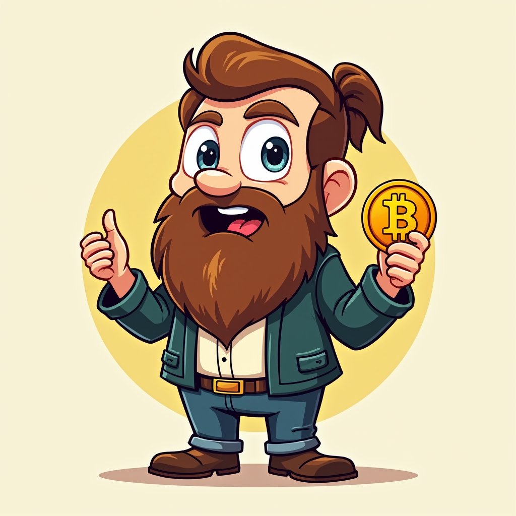 BeardGuyCoin's tweet photo. The only dilemma worth having. #Bitcoin or $BEARD ? https://t.co/iZaucwSuDj