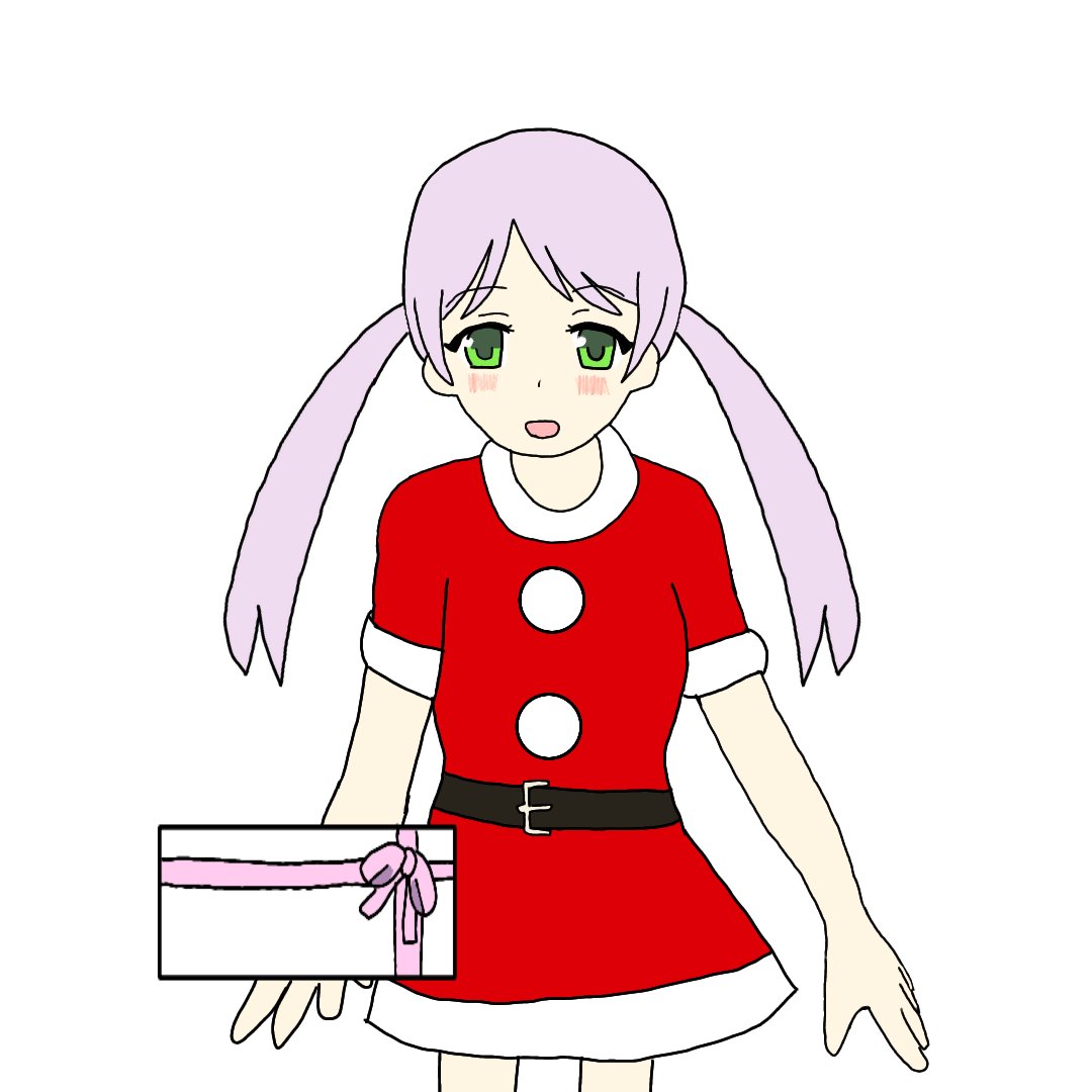 peachboxFIGHT's tweet photo. メリークリスマス🎄🎅✨
咲菜「今日はクリスマス咲菜サンタからプレゼントよ〜❤️」
それと #うちの子で誰が推しか定期的に聞いても許されるタグ 皆さんは誰が推し？
#うちの子 https://t.co/1AuKLFOIcs