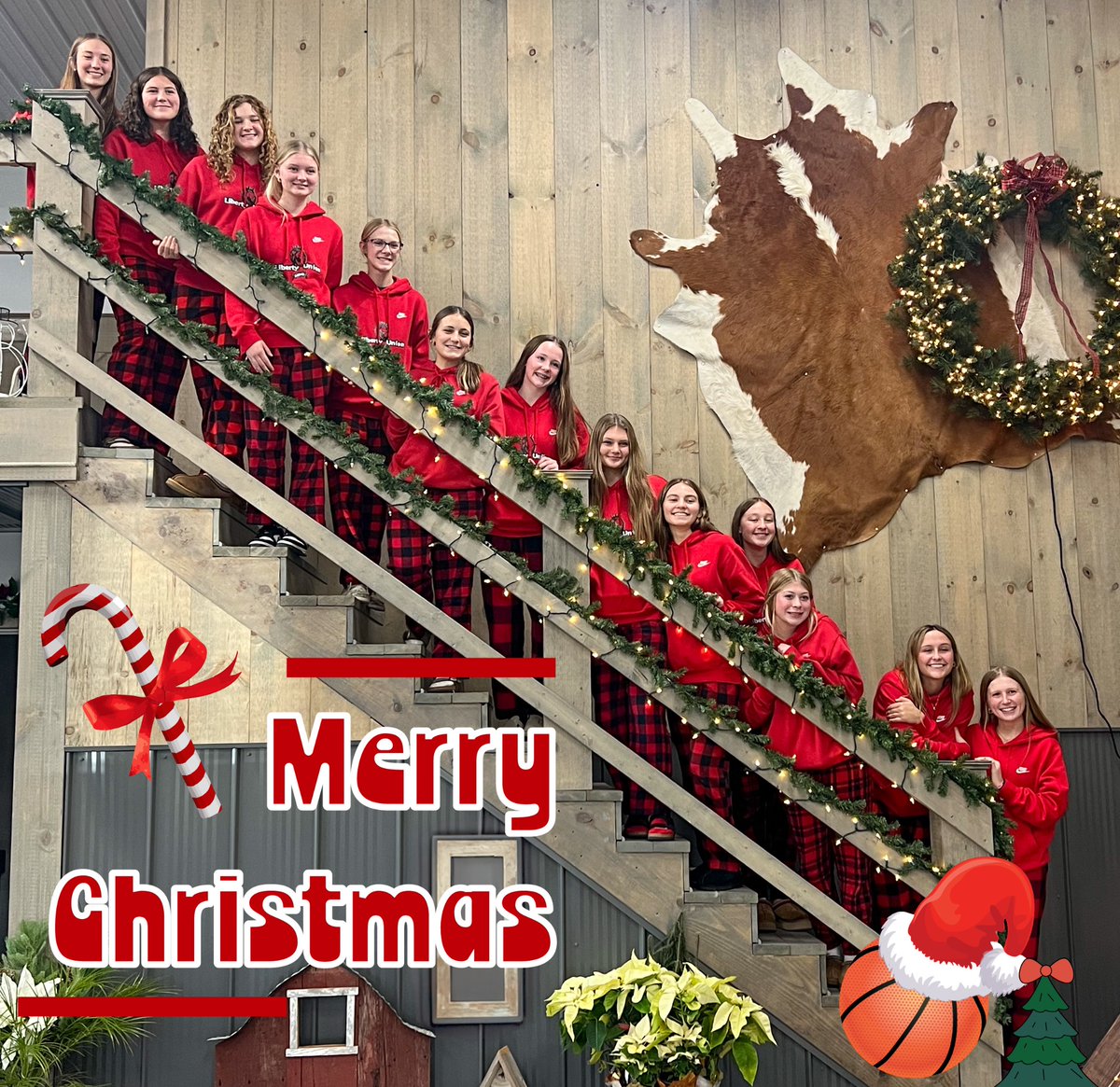 Merry Christmas! ❤️🖤🏀🐾🦁 <a href="/LULadyLionsBSK/">Lady Lions Basketball</a>  <a href="/LULions/">Liberty Union Lions</a>
