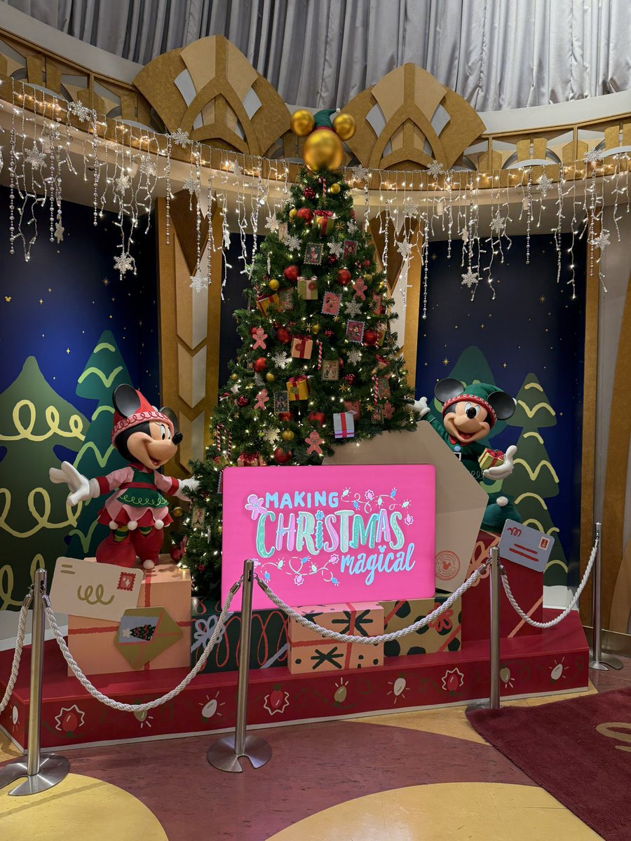 Imagination_ha2's tweet image. クリスマスに1人でガチでディズニー楽しむやつ🙋‍♂️