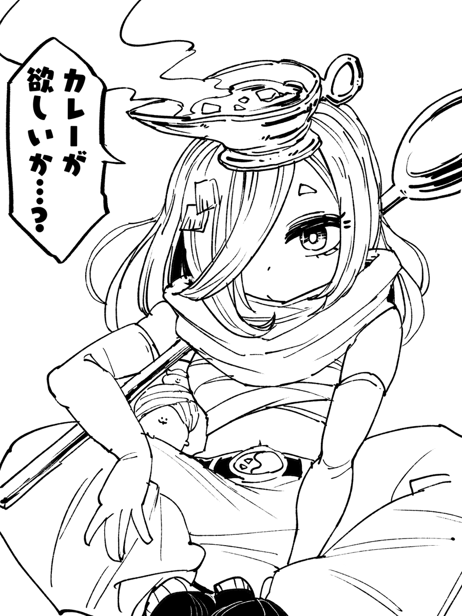 きょうの線画さ🍣🍛 
