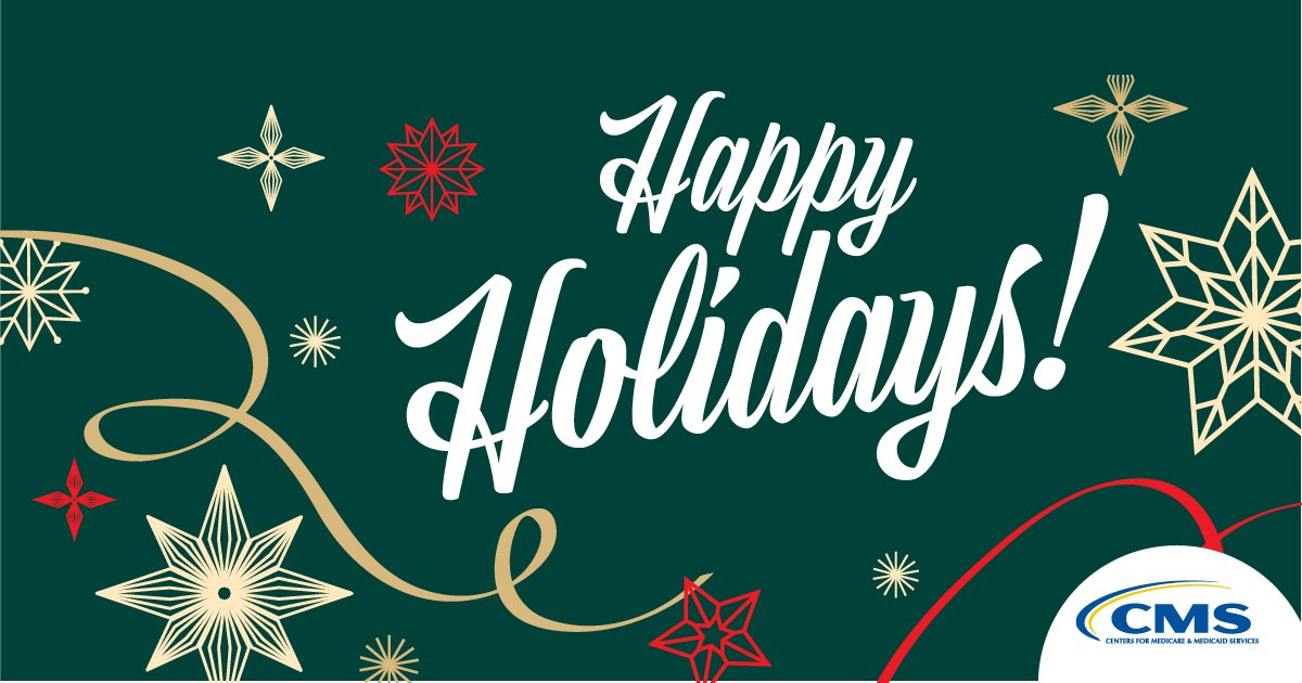 Wishing everyone happy and healthy holidays!