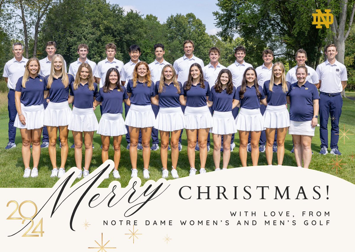 Merry Christmas from our family to yours!

#GoIrish☘️