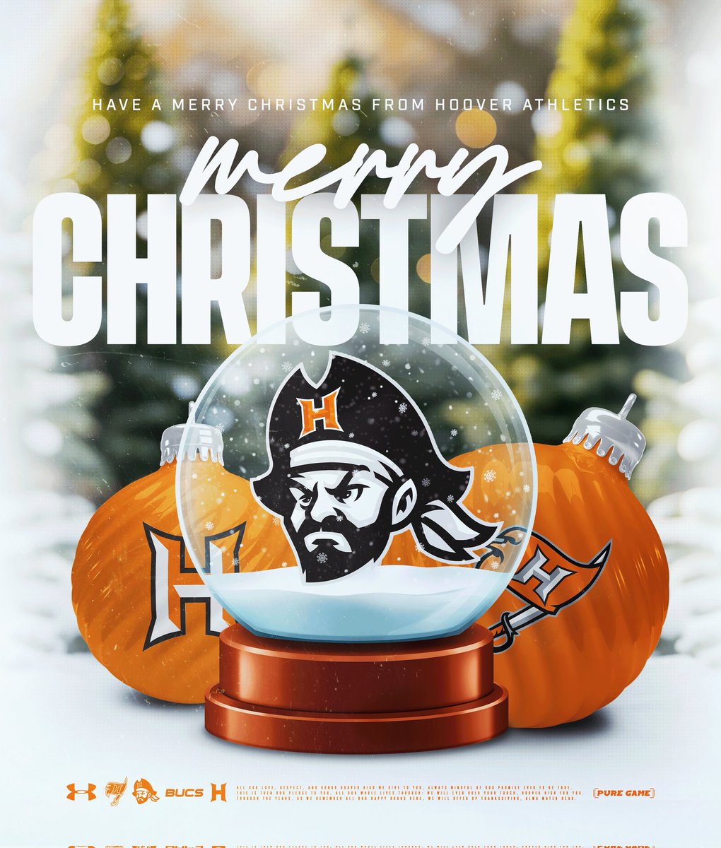 Merry Christmas from Hoover Basketball! 🎄 #BUCSbball