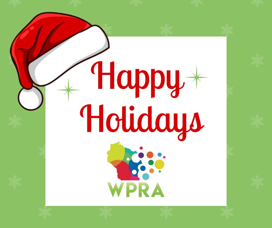 WPRA wishes you and your families a happy holiday season!