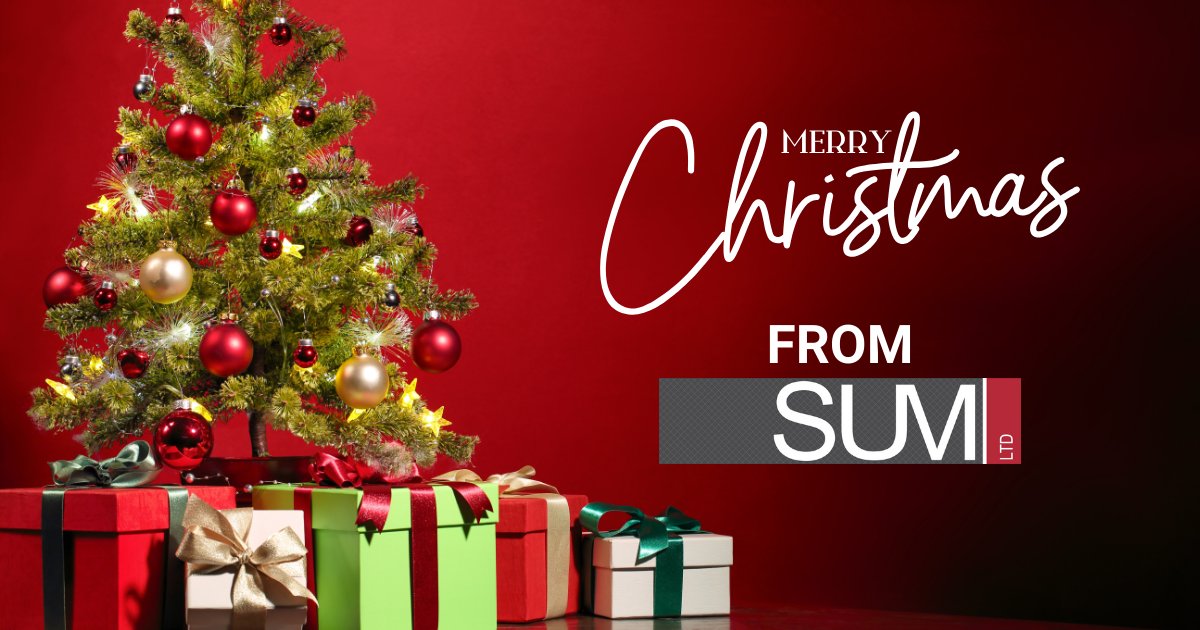 🎄 Wishing You a Merry Christmas from the SUM Ltd Family! 🌟 

Wishing you warmth, joy, and togetherness this holiday season. Thank you for being a part of our journey.

Have a wonderful and safe holiday! 🎅🎁 

#merrychristmas #happyholidays #sumltdchristmas