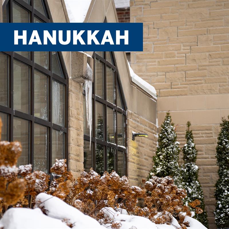 Wishing a very happy Hanukkah, filled with joy, peace, and light to those in our community who celebrate!