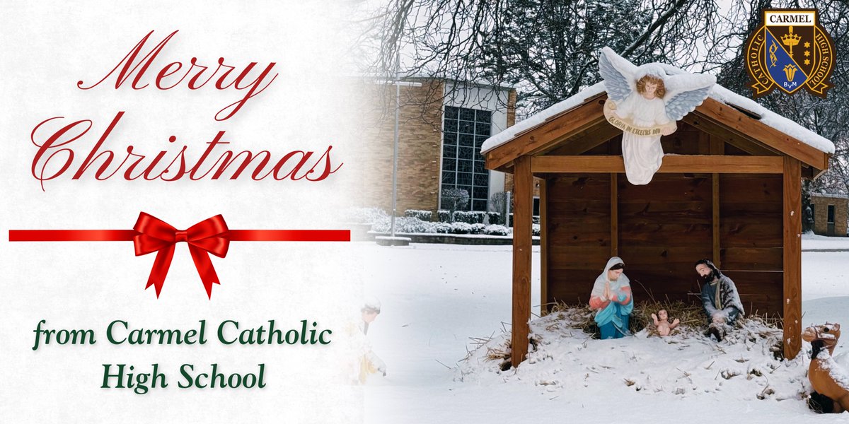 Christ the Lord is born today; today, the Savior has appeared. Earth echoes songs of angel choirs, archangels' joyful praise. Today on earth his friends exult. 
Glory to God in the highest, alleluia!

Wishing you and your families a very Merry
Christmas!