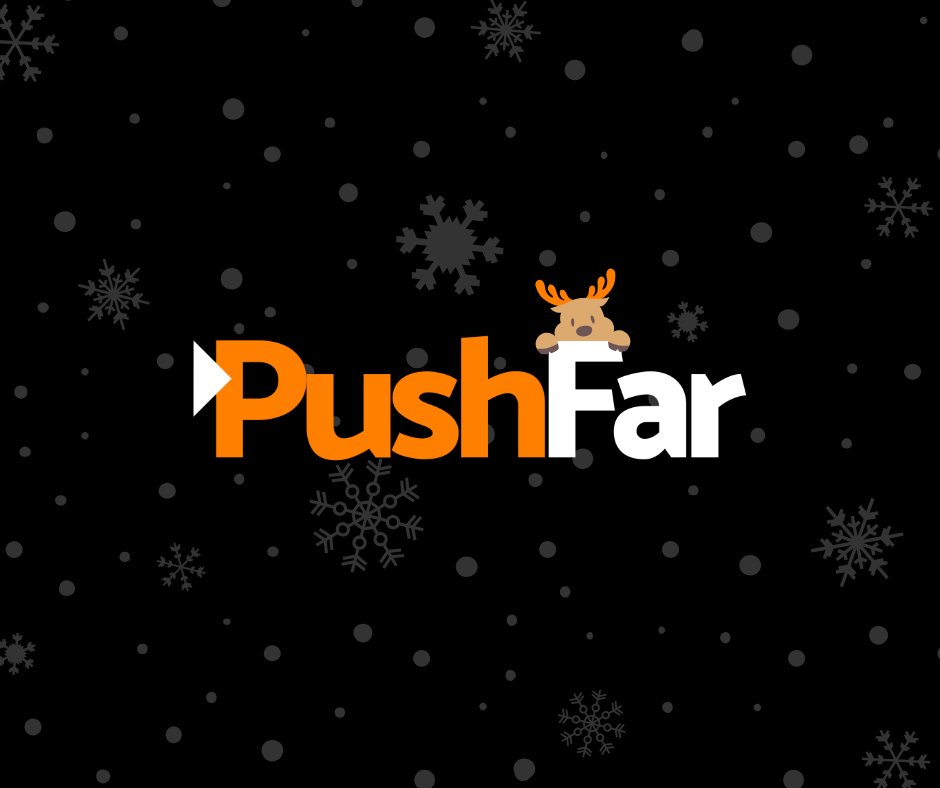 Merry Christmas to our wonderful clients, mentors and mentees 🎄

- The PushFar Team 🎅