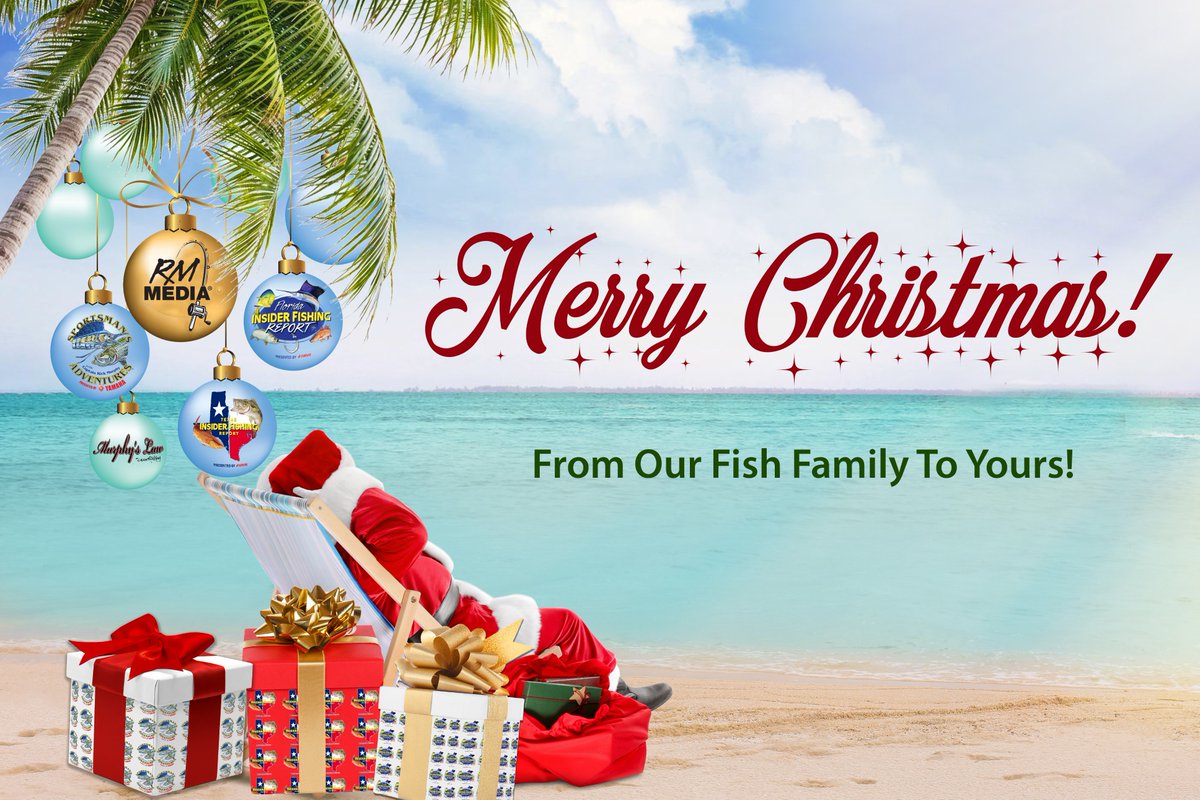 RM Media fishes EVERYONE a Merry Christmas! 🎄 ❄️ ☃️ 🎁 🎅