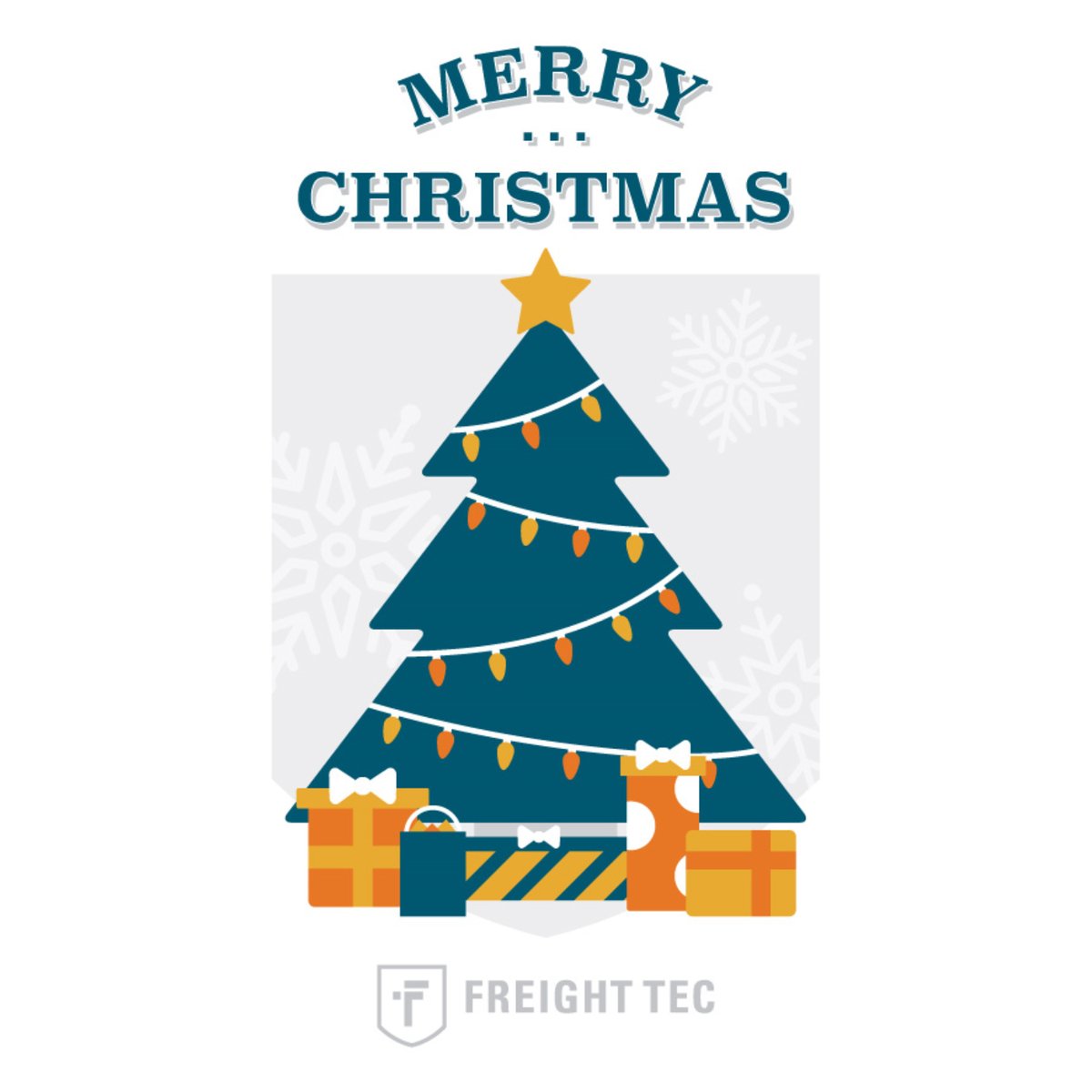 FreightTec's tweet photo. Wishing you and yours a warm &amp; wonderful Christmas! 🎄
#merrychristmas #bestagentprogram #freighttec #freightbroker #freightagent #freightbrokerage https://t.co/JxgDGRNKcX