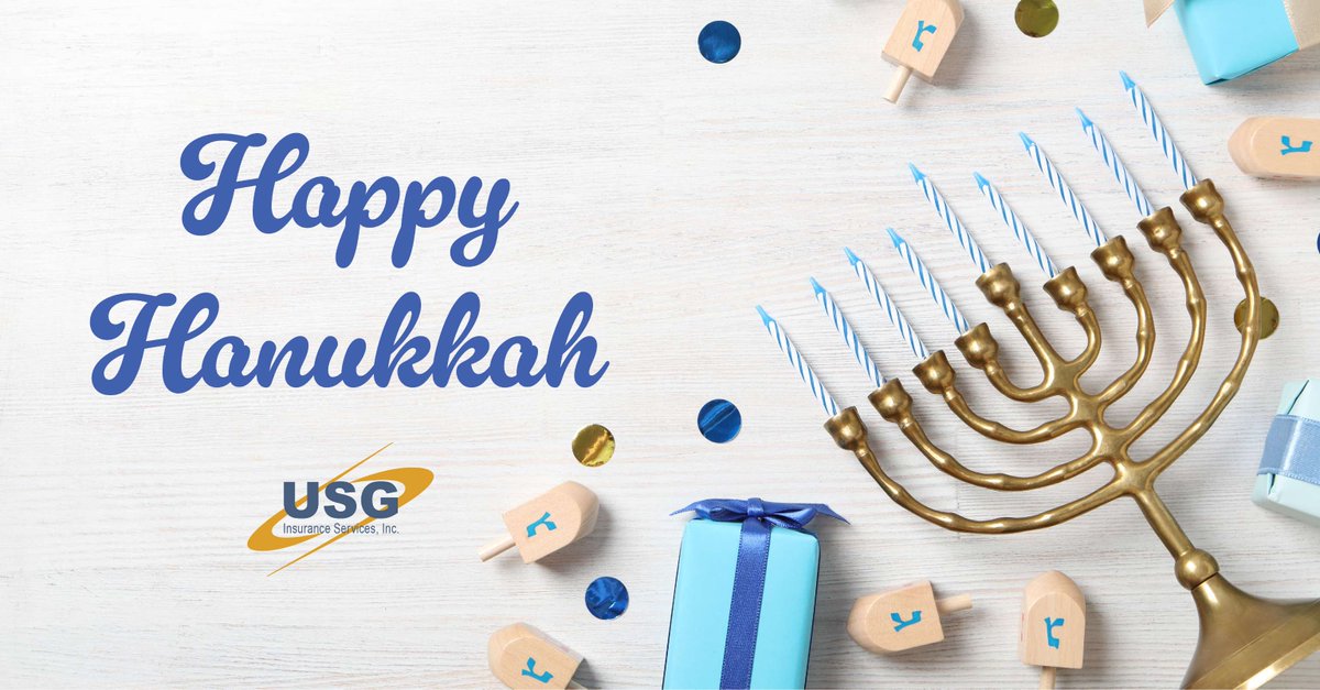 USGInsurance's tweet photo. To our partners and team members who celebrate, Happy Hanukkah! https://t.co/8XuBOUCCBP