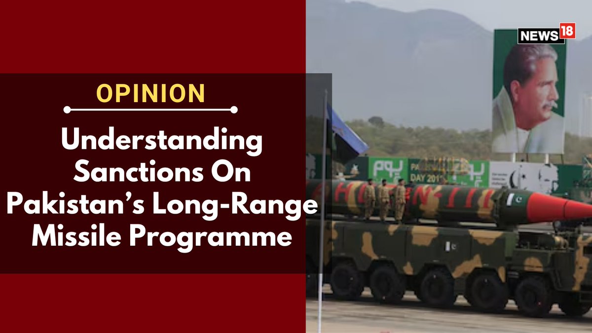 CNNnews18's tweet photo. #GlobalWatch | Pakistan’s missile systems, if misused, could easily become instruments of chaos within its terrorist networks, further complicating an already precarious geopolitical landscape
#Pakistan #GeoPolitics #terroristnetworks | @ArunAnandLive
https://t.co/vskuLk75Xe https://t.co/WVZizqybOx