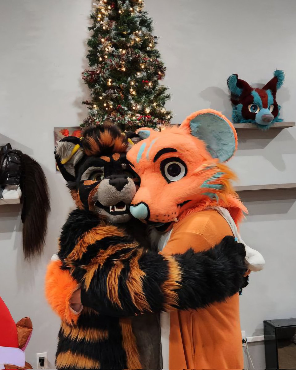 Merry Christmas everyone! Sending warm thoughts and tiger hugs to you all!

✂️: <a href="/TheKarelia/">TheKareliaFursuits 🔜 NFC</a>
📸: <a href="/melon_corgo/">Melon Splash~🍉</a>