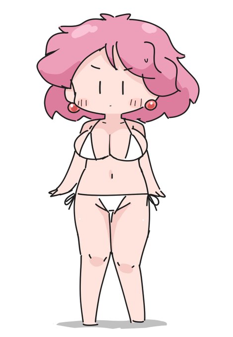 特にネタがないときはとりあえずビキニにされるレナちゃん… 