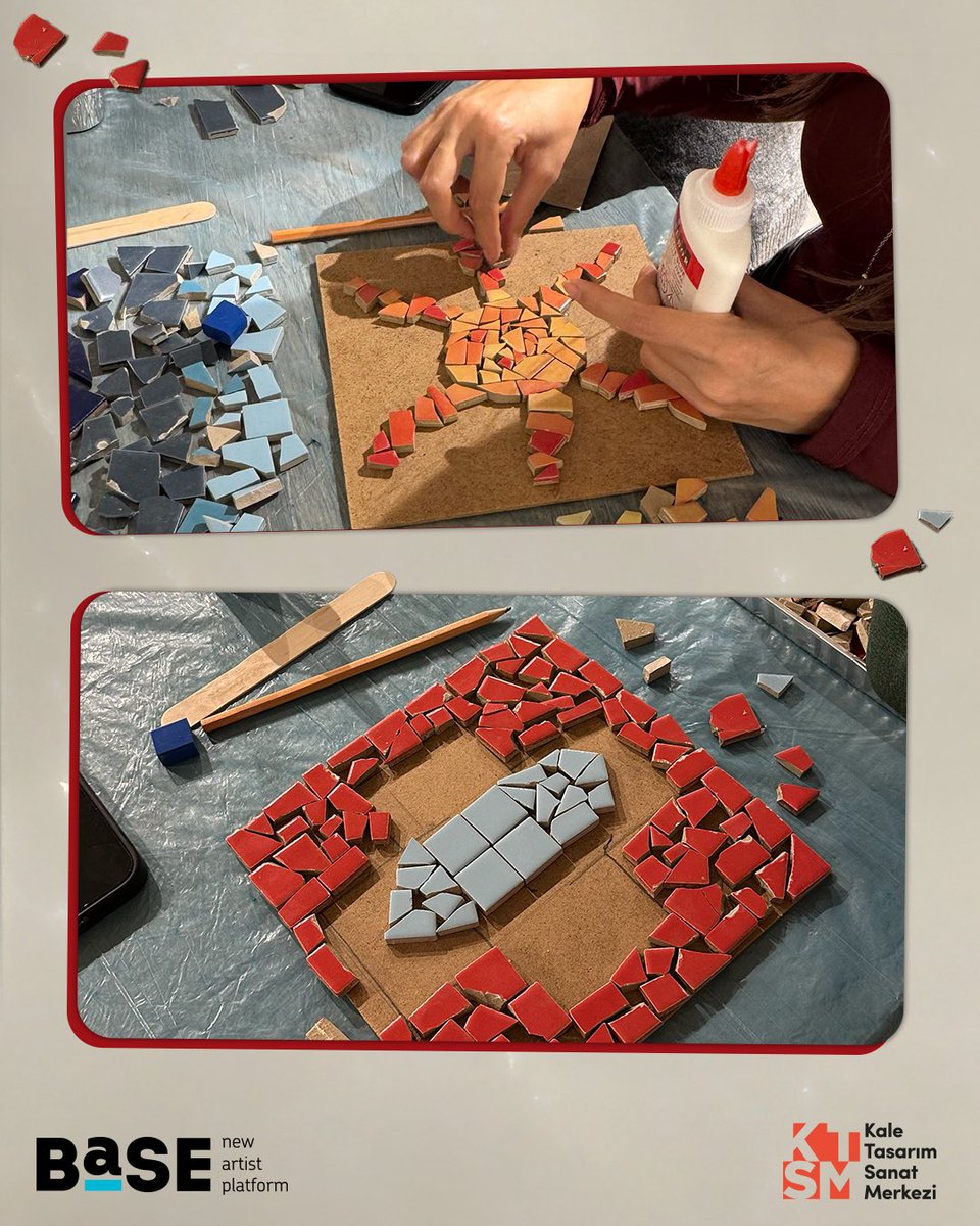 KTSM_org's tweet image. Bir sonraki atölyemiz için bizi takip etmeye devam et. ❤️

#KTSM #KaleTasarımveSanatMerkezi #Kale #İyiBakDünyana #BASE #MozaikWorkshop