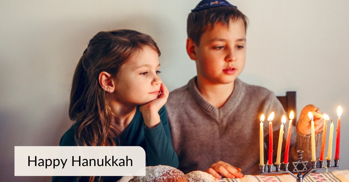 Happy Hanukkah. Wishing you and your family peace and light.