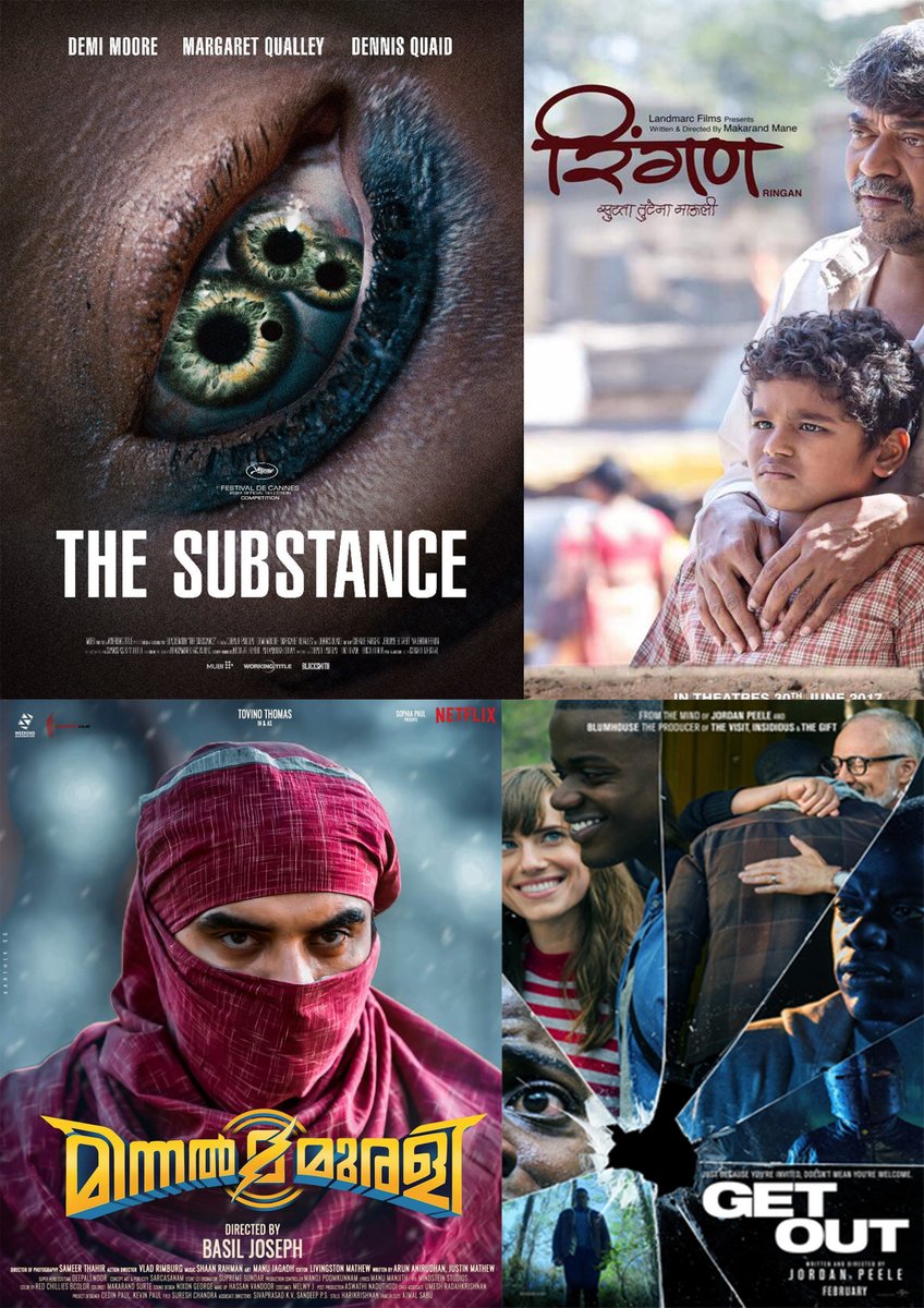 raw_hank's tweet photo. 2024 Filmy Recap #Thread 🧵

ह्या वर्षी मी पाहिलेले सुंदर, बघण्यासारखे , मला आवडलेले आणि तांत्रिक बाबतीत अव्वल वाटलेले काही चित्रपट .. 👇 https://t.co/NSNpjFmrjx
