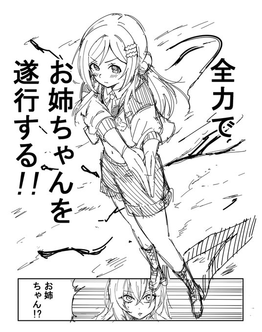 全力でお姉ちゃんを遂行する!! (1/1) 