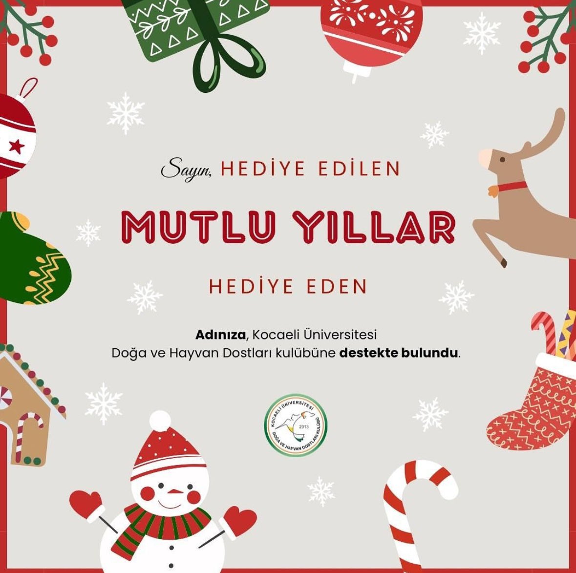 Hem sevdiklerinizi mutlu edip anı bırakacağınız, hem de sokaktaki dostlarımıza yardım saylayabileceğiniz hediye kartlarımızı hazırladıkkk. Yardımcı olmak isterseniz bizimle iletişime geçebilirsiniz. ❤️🙏🏽