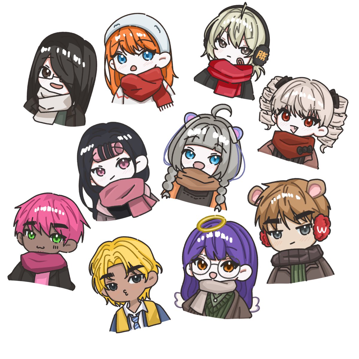 까먹고 잇엇는데 연말 기념 그린 뽀짝이들^0^
다들 메리크리스마스 되세용~
한해동안 수고 많으셧어요☺️☺️