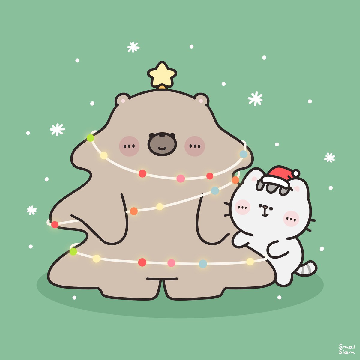 จมายเม่นเม่นและแมวพัมพุง 🦔🍑🐱 tweet media