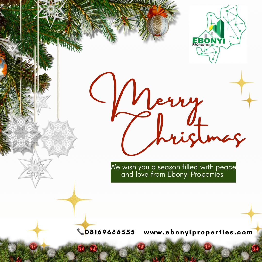 Ebonyiproperty's tweet photo. Wishing you a season as bright and special as you are, filled with laughter, love and all your favorite things. 
 Merry Christmas Wonderful people🎄🎄. https://t.co/TTwGfVp9uS