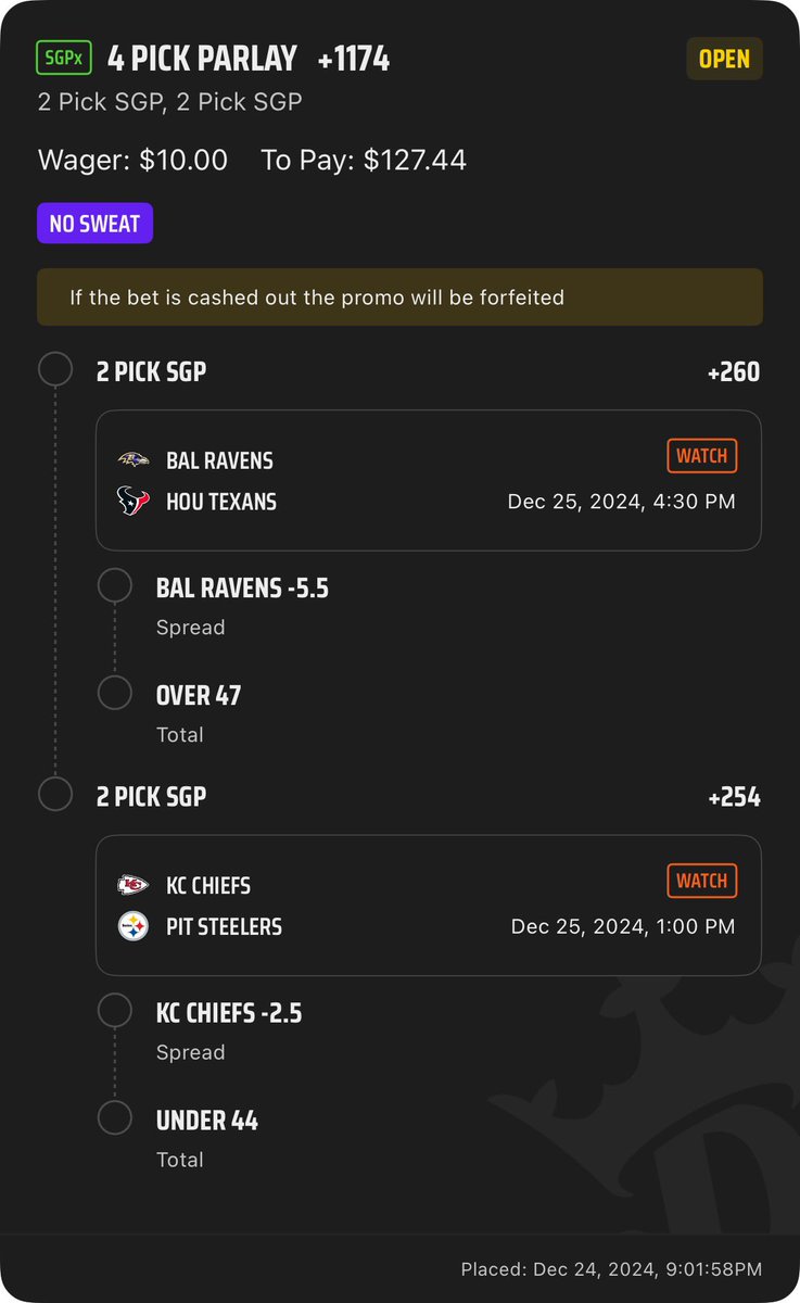 JosephVanHook's tweet photo. Merry #SlipsMas @DKSportsbook https://t.co/YOZgRchkMX