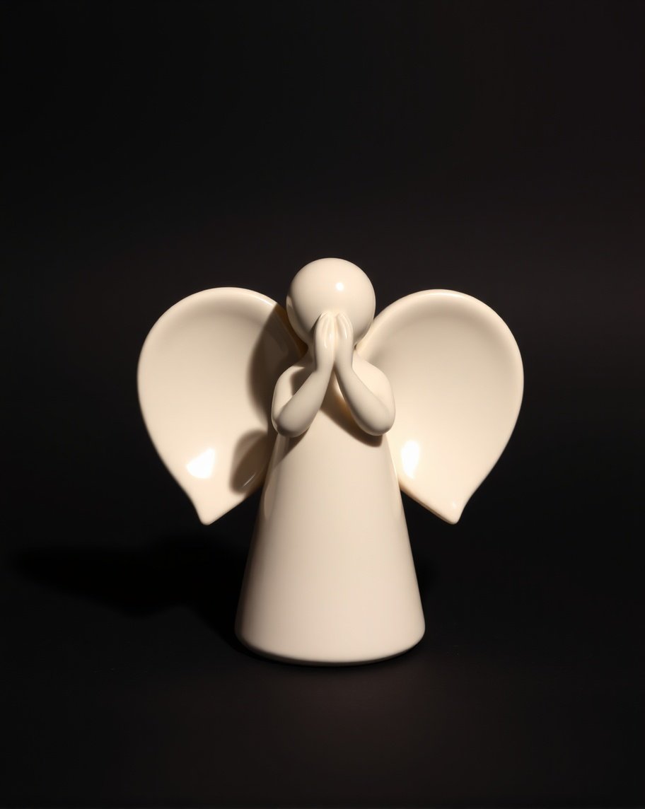 mariia_gonchar's tweet image. ✨ Minimalism meets tradition.
An AI-crafted ceramic angel—pure, simple, and full of grace. Smooth lines, soft shadows, and timeless serenity. Perfect for the holiday spirit.

#AIart #CeramicDesign #Minimalist @get_starryai