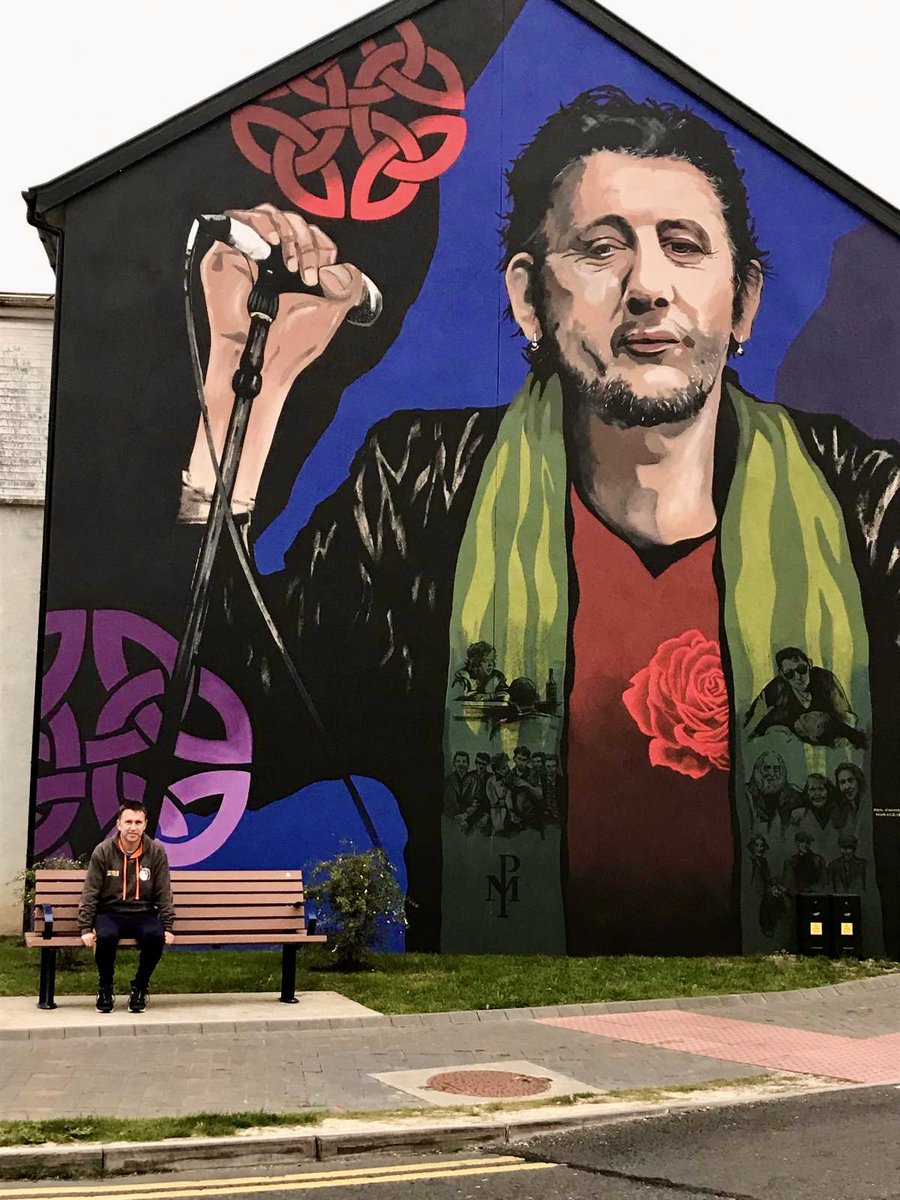 “For God so loved the world that he gave his one and only Son”. Happy birthday Shane MacGowan.