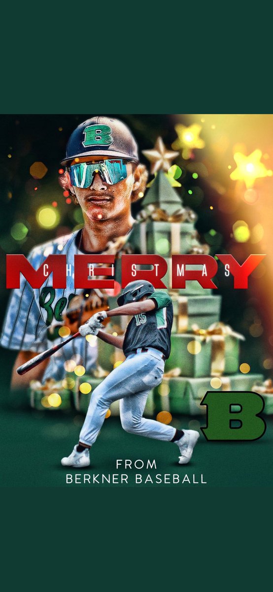 BerknerBaseball's tweet photo. Merry Christmas Ram Nation! May God Bless You and your Family! @bhsstem @berknerathletic @RAMS_BBC @jptovar1968 https://t.co/TfwDBjewJF