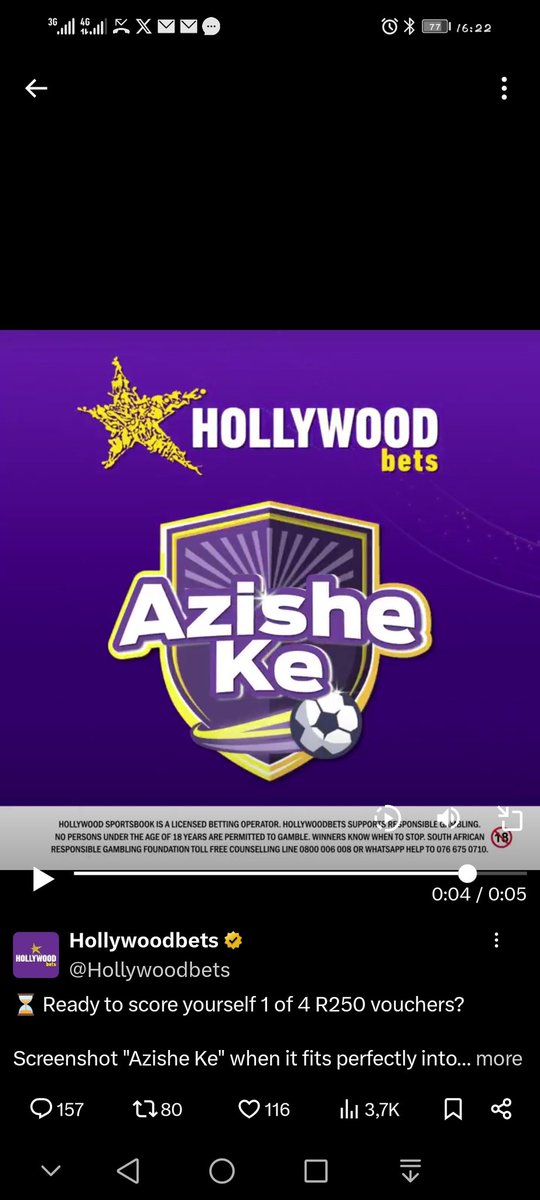 pro_Ayanda's tweet photo. @Hollywoodbets #HollywoodbetsAzisheKe 💥 

#HWBTWT #HollywoodbetsxAzishe https://t.co/PXSzWZCGMS