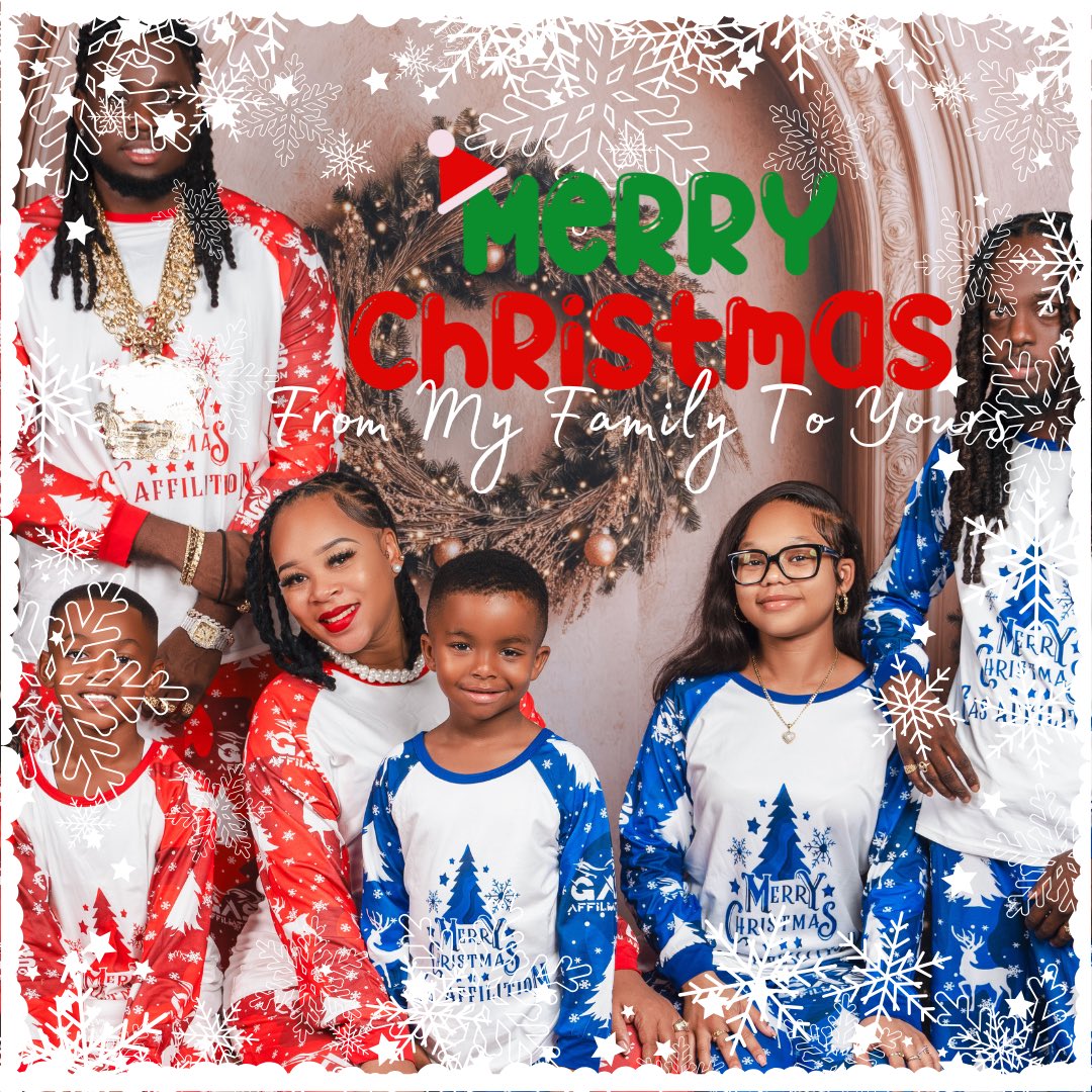 Merry Christmas From Our Family To Yours❤️🎄⛽️‼️