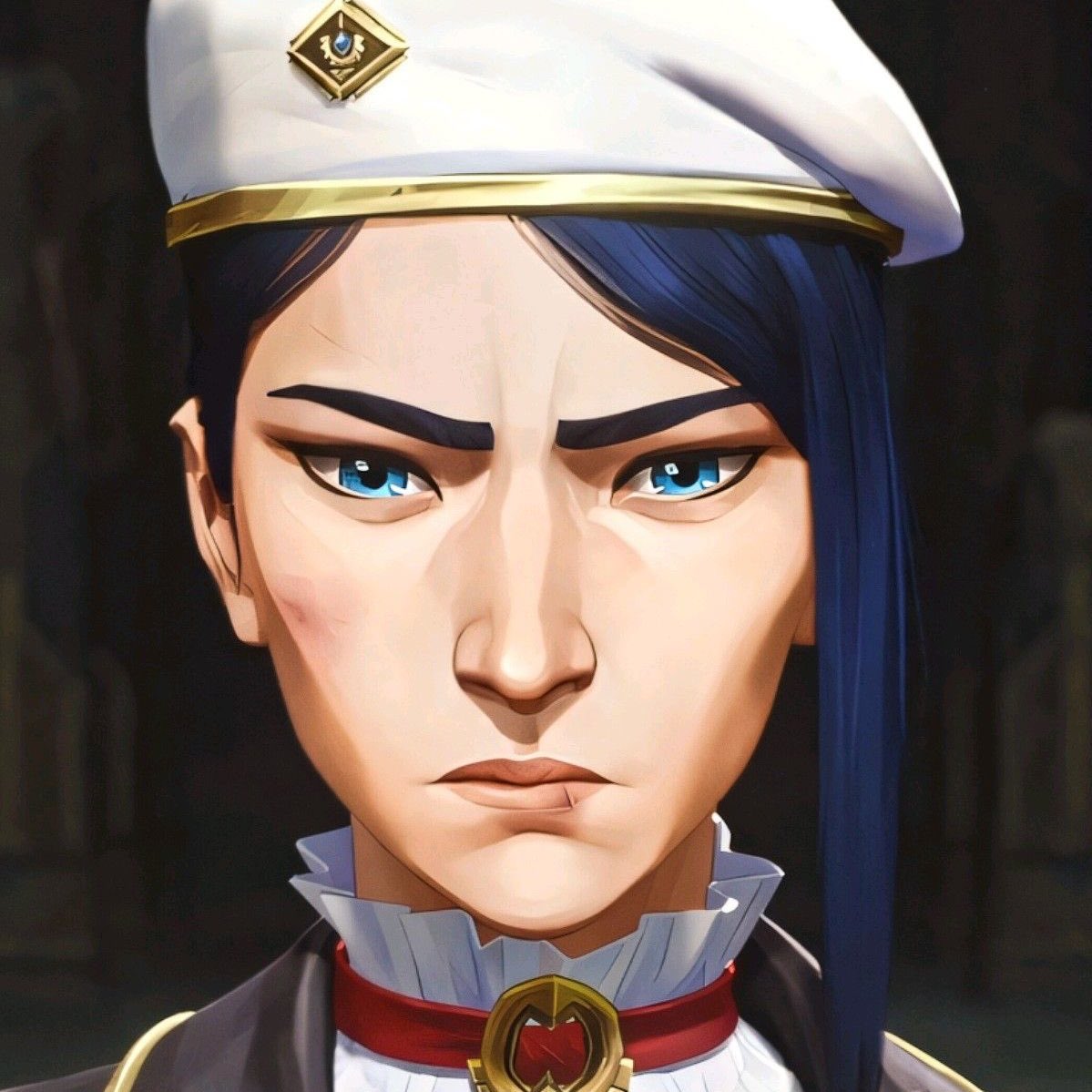 yosh1miru's tweet photo. Fortiche animators deserve a raise just for this type of stuff alone. Just a single expression can convey so much. It’s not even about the expression alone, it’s about how every single feature of her face softens when she recognizes Vi. https://t.co/YeuJFofuFK