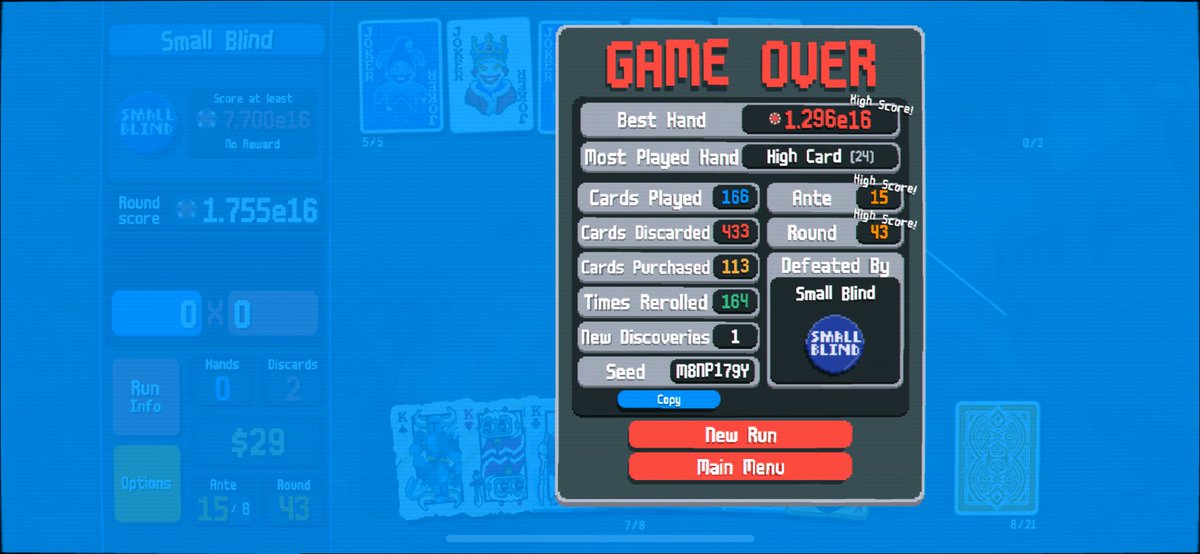 bracketmanps's tweet image. Merry Balatro Christmas