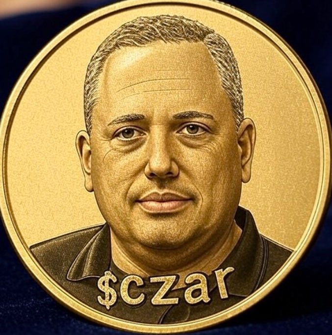 cryptoczarcoc's tweet photo. Tell me what the best motive for our $czar coin and rt.
Winner gets a million $czar
#czar #allinpod #sacks #cryptoczar https://t.co/R0MUjVe9Ft