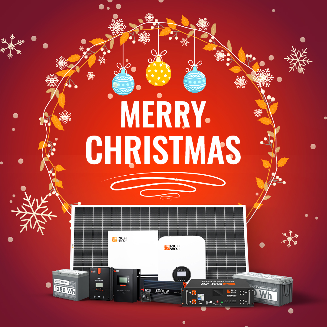 Merry Christmas from all of us at RICH SOLAR! 🎄✨
Wishing you warmth, joy, and bright adventures this holiday season.

#MerryChristmas #HappyHolidays