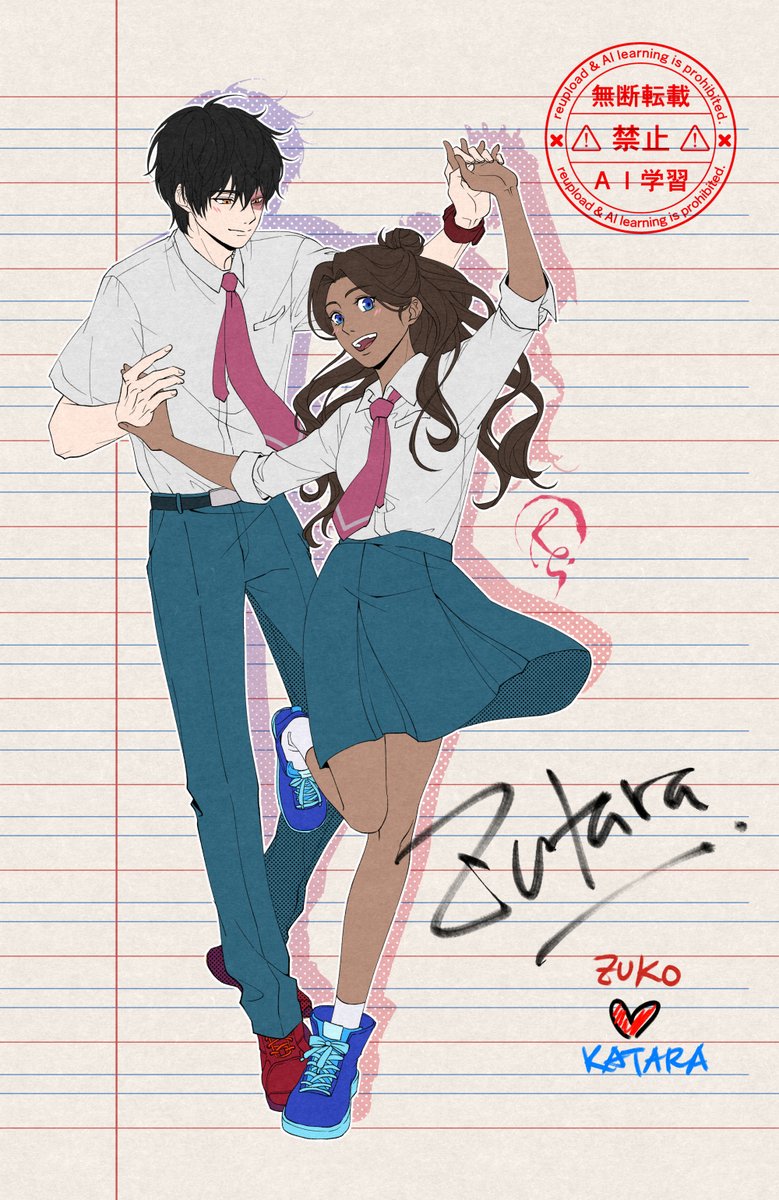 die hard high school AU.
#zutara 🔥🌊