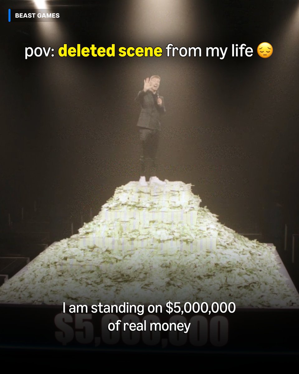 PrimeVideoIN's tweet image. just unlocked our go-to delulu moment for 2025 🤡

#BeastGamesOnPrime, watch now