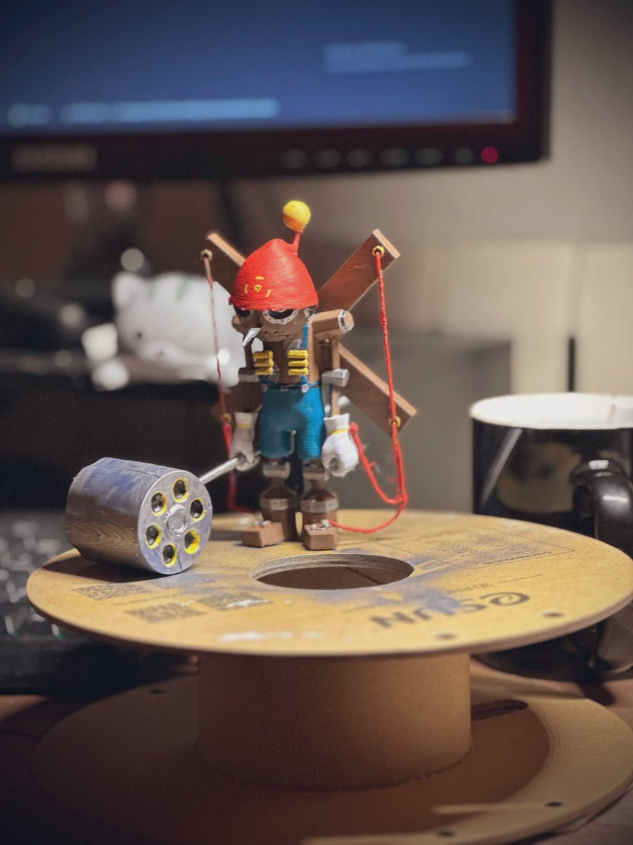 mantieskie's tweet image. Y ps ya hice el dark master que me faltaba 🥺 y debo admitir que me encanta 🥺 #Puppetmon #Digimon