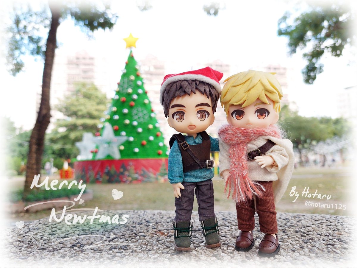 [My Fanart/Handmade dolls]

Merry Christmas!! 🎄 &amp; 
#MerryNewtmas 2024!! 🫶🏻🫶🏻

⚠️Don't remove my watermark!!​
⚠️Don't repost my works without credit me!! ​

#Newtmas #MazeRunner #TheMazeRunner #移動迷宮 
#MyHandMadeDolls #obitsu11