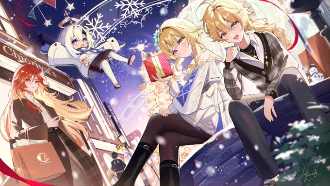 Merry Christmas~!  #原神 #GenshinImpact 