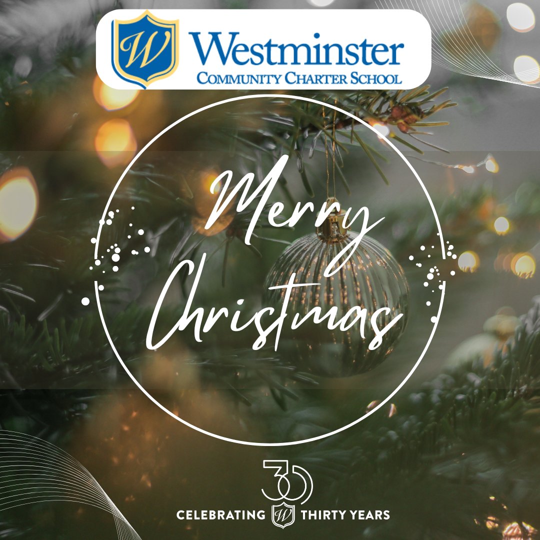 Westminster Community Charter School would like to wish everyone a very happy and healthy holiday season.