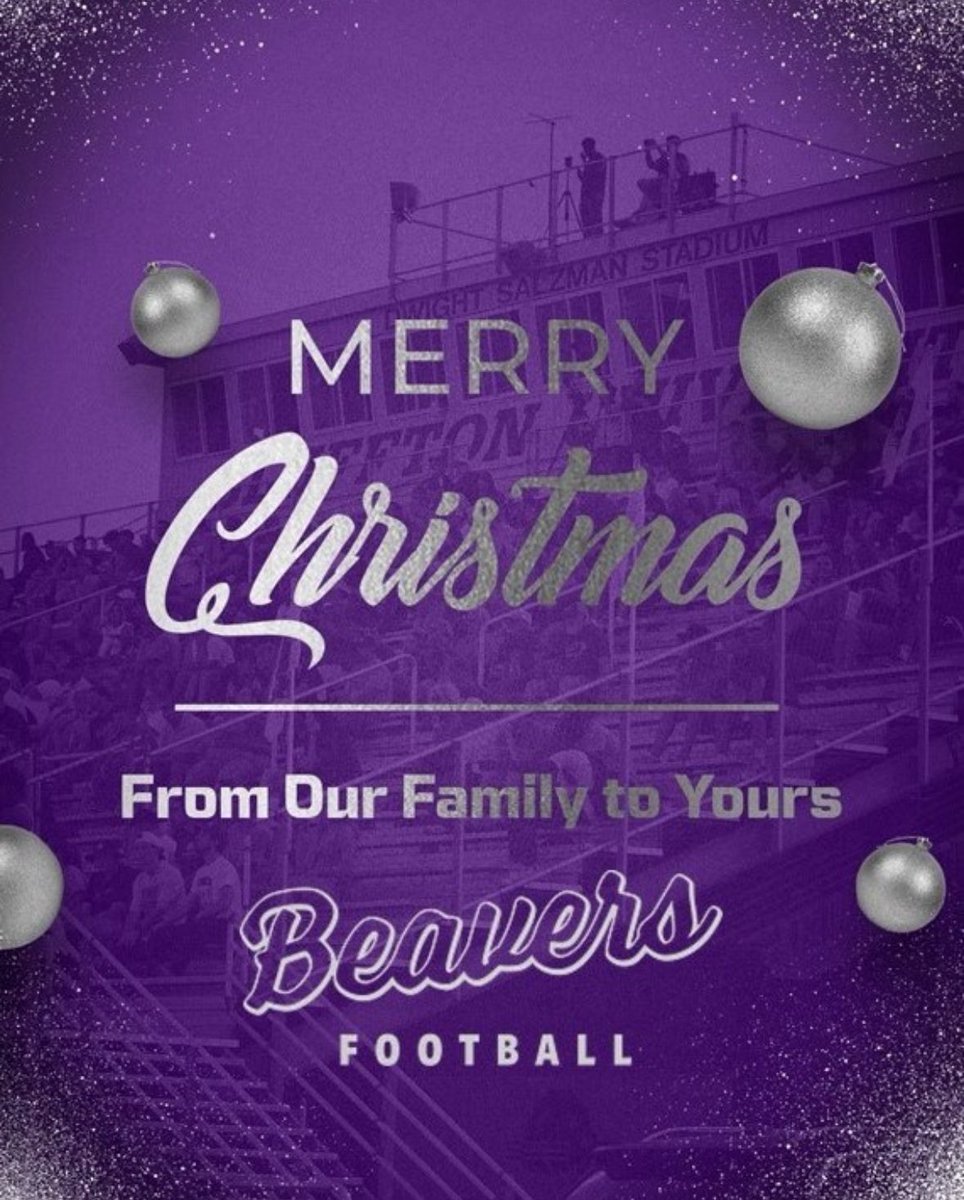 Merry Christmas from all of us at Bluffton Football!