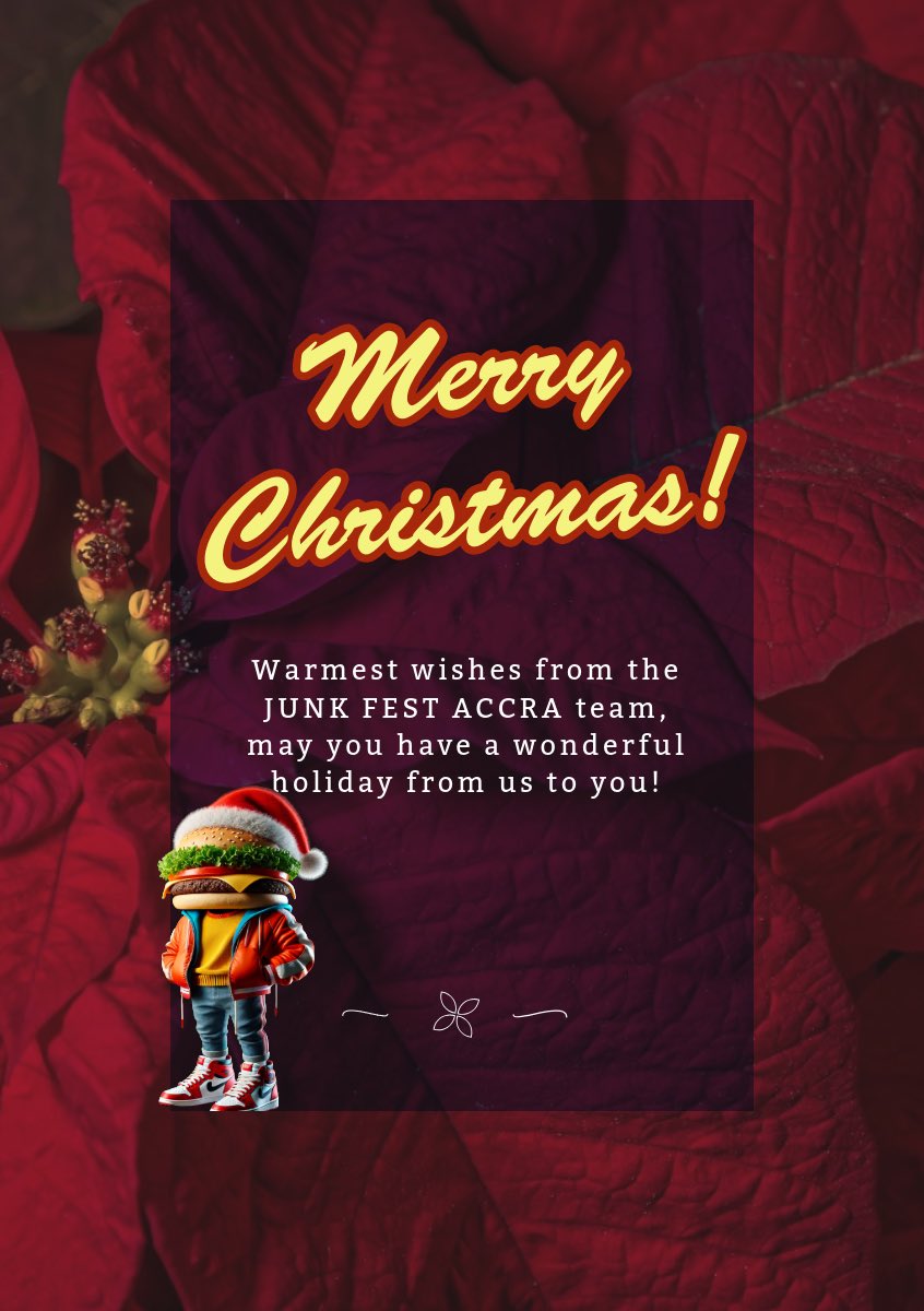 Merry Christmas🧡🎄🍔