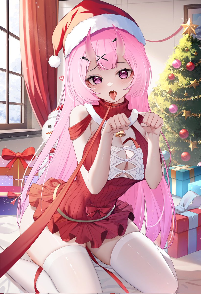 A totally wholesome Christmas photo 📸