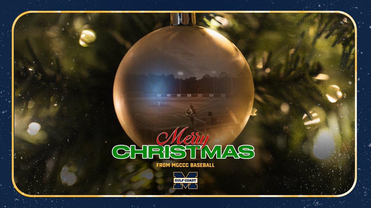MGCCC_Baseball's tweet photo. Merry Christmas! #ChristmasontheCoast https://t.co/ePFOrWfAlW