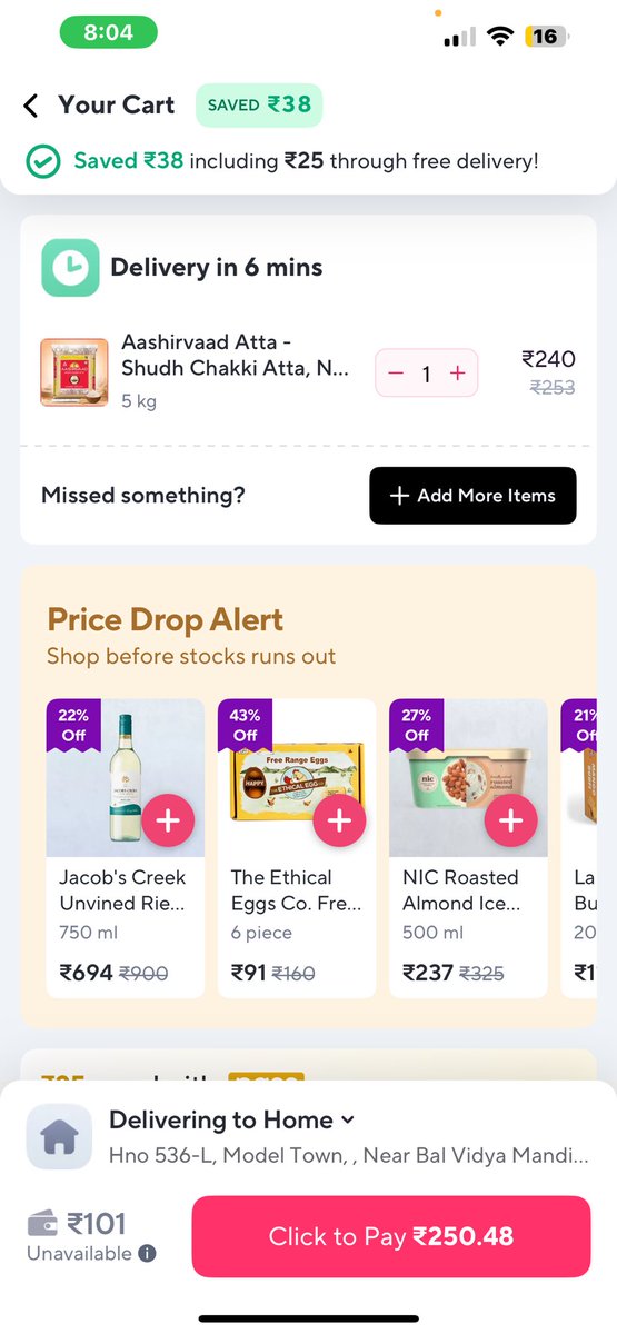 IshKalra7's tweet photo. @zeptocares 
Recently launched in Panipat and Gave Zepto Cash as a Bait which Users Can’t Even Use!! Says Zepto Cash Unavailable!! https://t.co/9nLBXGsw9u